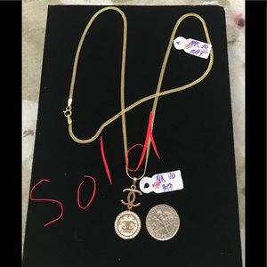 18k gold necklace